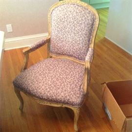 Upholstered Vintage Chair $ 80.00