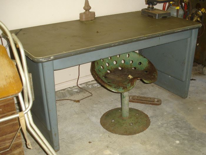 Allsteel industrial desk