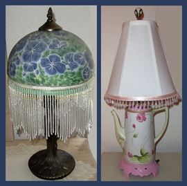 2 Very Attractive Small Lamps 