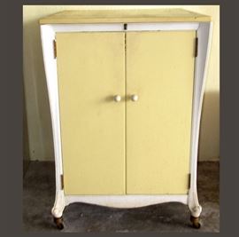 Really Cute Little Cupboard with Doors on the Back for Secret Storage 