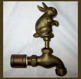 Brand New Brass Bunny Faucet