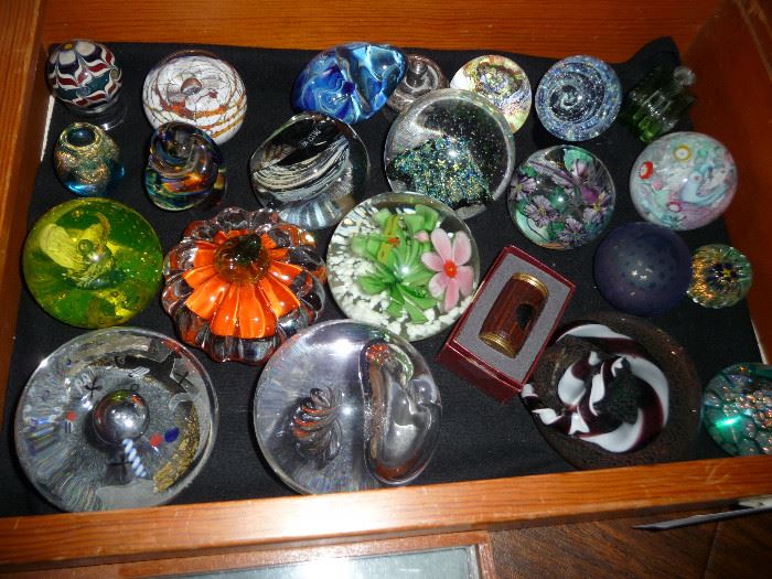 some paperweights