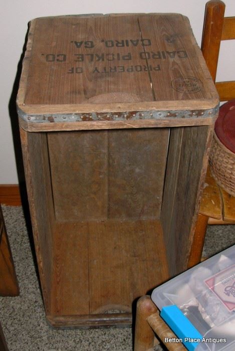 Vintage Primitive Cairo Crate