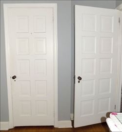 Lots of Solid Wood Panel Doors.