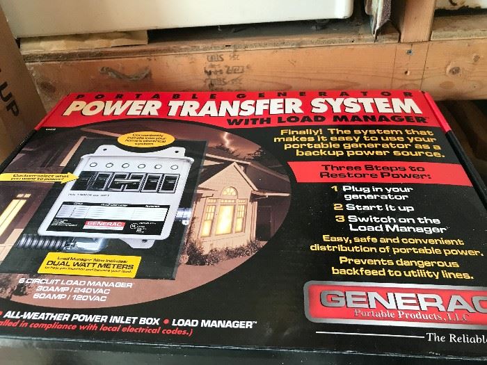 Brand new power transfer units still in the box - many items still in the box