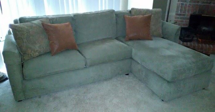 Thomasville Sofa w/Chaise (sold together)