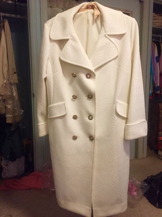 1960's Jackie Kennedy style coat excellent