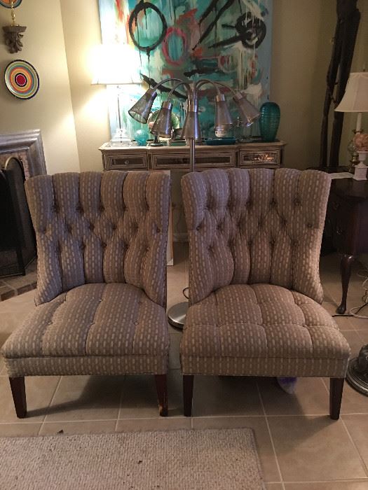 Mid Century Upholstered Chairs