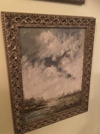 1890 Dutch Oil Painting