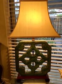Oriental Tile Lamp
