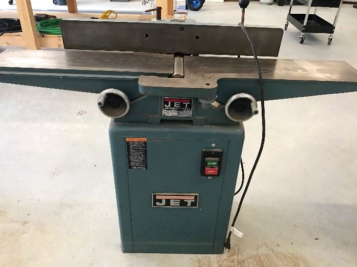 JET JJ-6CSX 6" long bed woodworking jointer