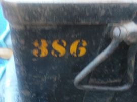 WELLS FARGO/RAILWAY EXPRESS AGENCY STRONG BOX