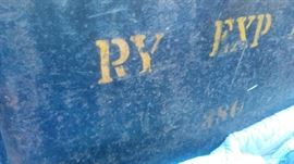 WELLS FARGO/RAILWAY EXPRESS AGENCY STRONG BOX