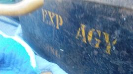 WELLS FARGO/RAILWAY EXPRESS AGENCY STRONG BOX