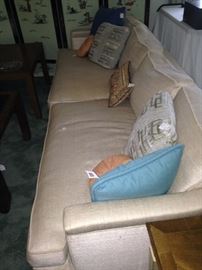 Mid-Century Modern extra long sofa