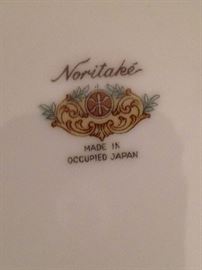 Noritake china made in Occupied Japan