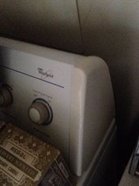Whirlpool dryer and KitchenAide washer