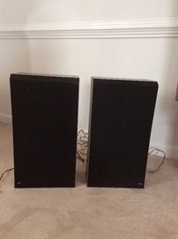  Vintage Bang and Olufsen speakers
