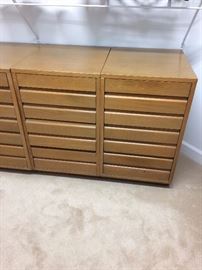 Sligh Furniture Company wood storage units. Located in Master bedroom closet. 4 units. Sold individually.