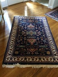 Set of 4 nice quality area rugs. Very good condition. No pets in house.