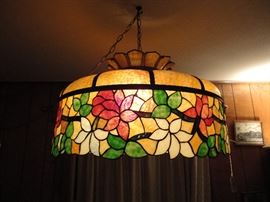 Stained Glass Chandelier