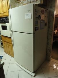 Whirlpool refrigerator (only 3 years old!)
