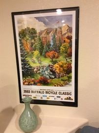 Framed poster - 2003 Buffalo Bicycle Classic 