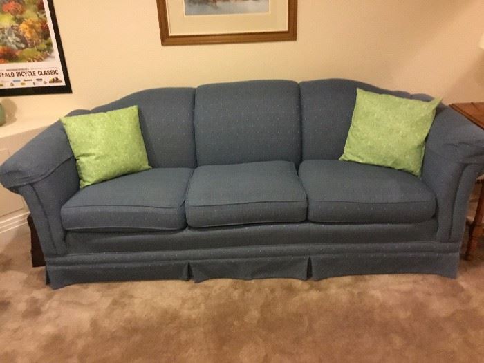 Couch and pillows