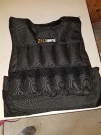 Weighted sports vest