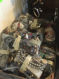 bags of costume jewelry