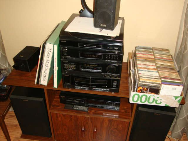 Sony Stereo, Cd's, albums