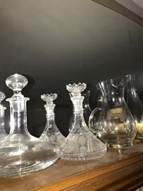 CRYSTAL DECANTERS