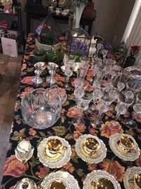 VARIETY OF CRYSTAL STEMWARE