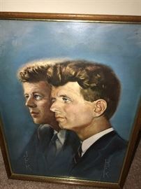 JFK FRAMED ART