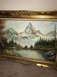 OIL ON CANVAS ART