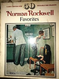 NORMAN ROCKWELL BOOKS AND POSTERS