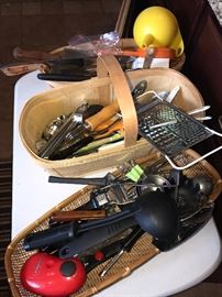 LOTS AND LOTS OF KITCHEN UTENSILS