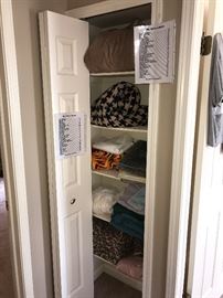 LINENS AND BEDDING