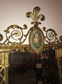 ANTIQUE ORNATE MIRROR