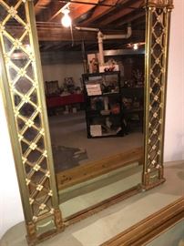 ANTIQUE ORNATE MIRROR