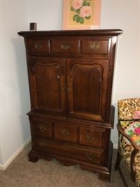 AMERICAN DREW CHERRY WOOD QUEEN BEDROOM SET 