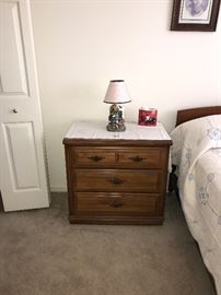 WOODEN NIGHTSTAND 