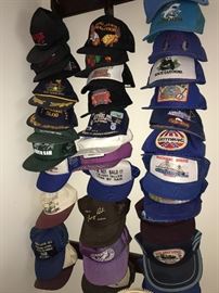 HUGE COLLECTION OF CAPS / HATS