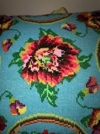 NEEDLEWORK PILLOW