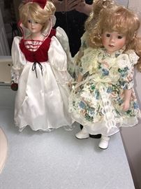 HUGE COLLECTION OF ANTIQUE AND VINTAGE DOLLS