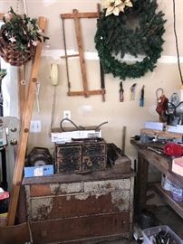 VINTAGE WOODEN BOXES AND CHESTS