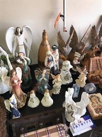 FIGURINES AND ANGELS