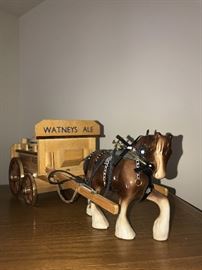 WATNEYS HORSE AND CARRIAGE BARWARE