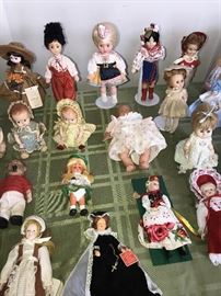 HUGE COLLECTION OF ANTIQUE AND VINTAGE DOLLS