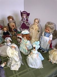 HUGE COLLECTION OF ANTIQUE AND VINTAGE DOLLS